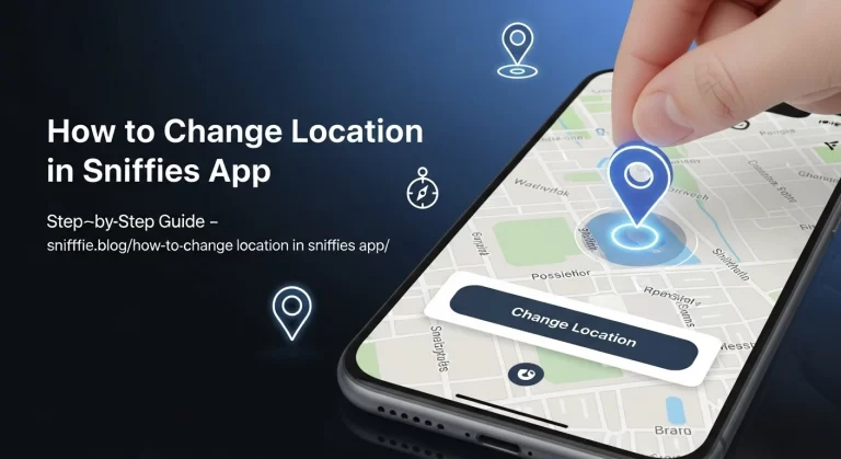 How to Change Location in Sniffies App