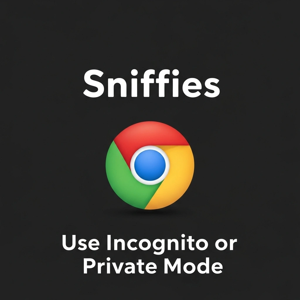 Sniffies Use Incognito or Private Mode