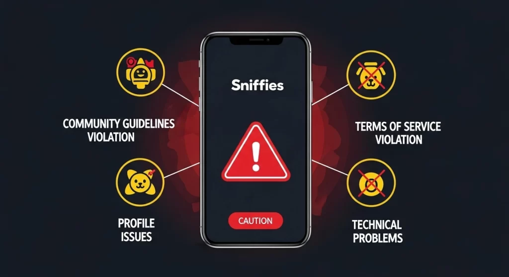 Common Reasons Why Your Sniffies Account Gets Suspended