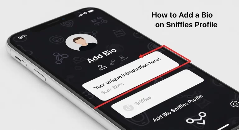 How to Add a Bio on Sniffies Profile