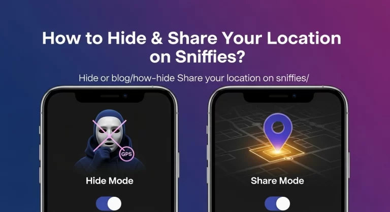 How to Hide & Share Your Location on Sniffies
