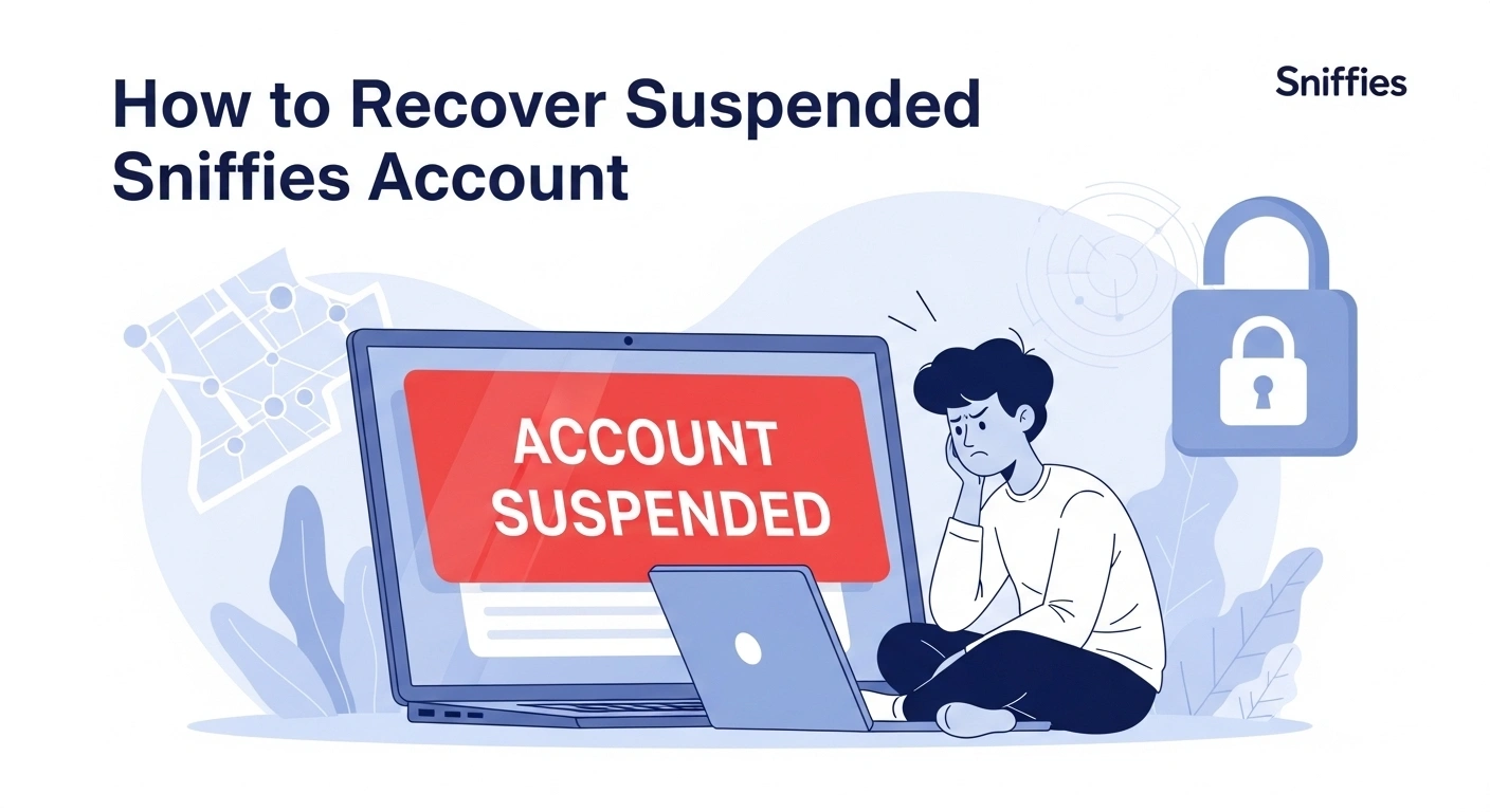 How to Recover Suspended Sniffies Account