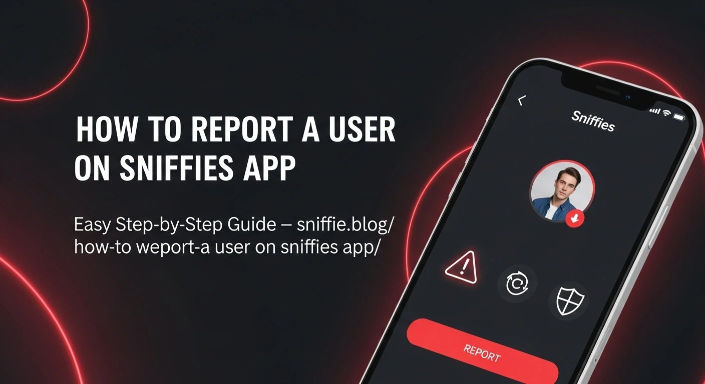 How to Report a User on Sniffies App