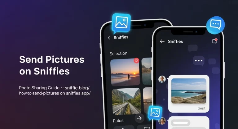 How to Send Pictures on Sniffies App