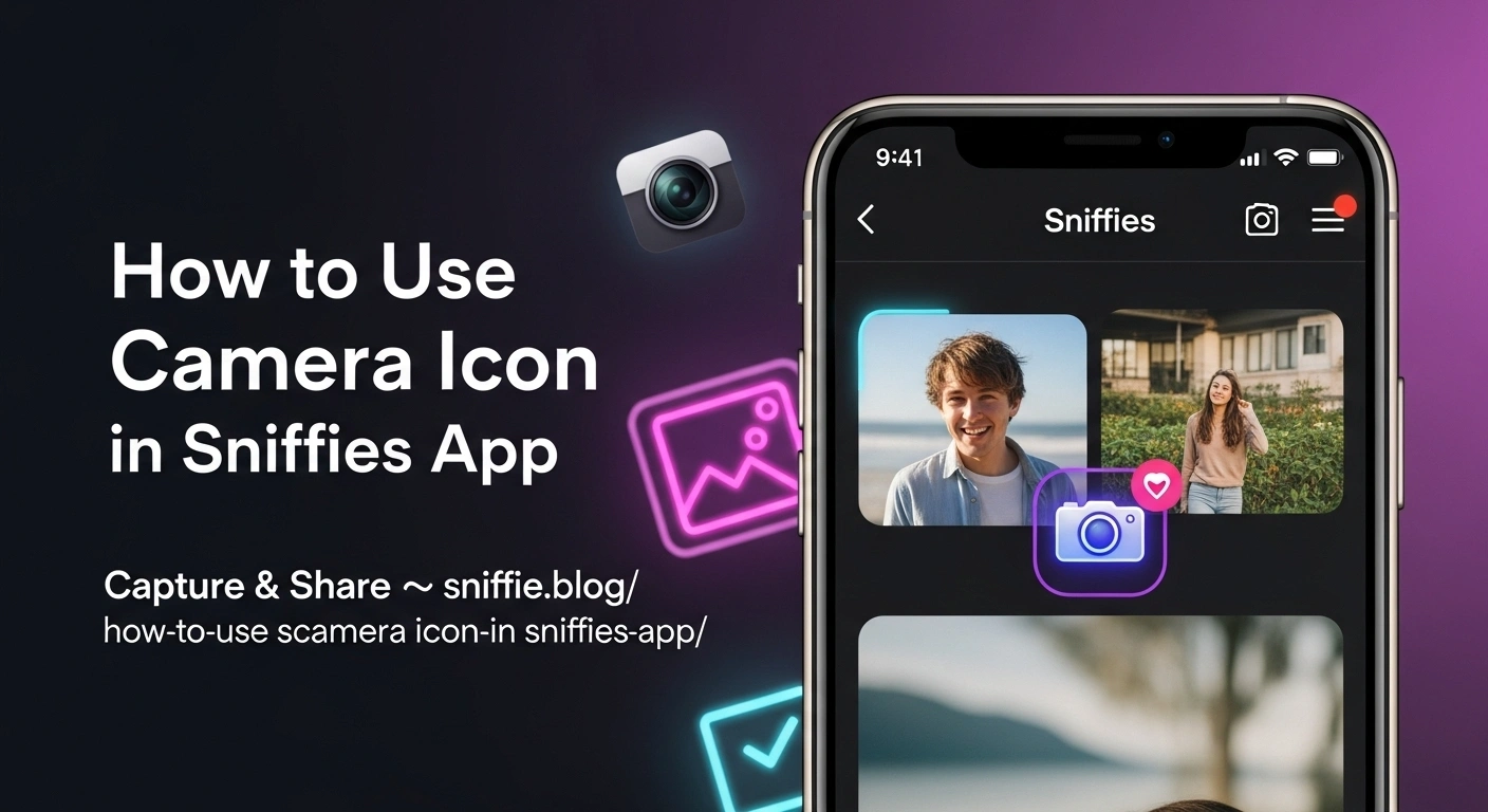 How to Use Camera Icon in Sniffies App